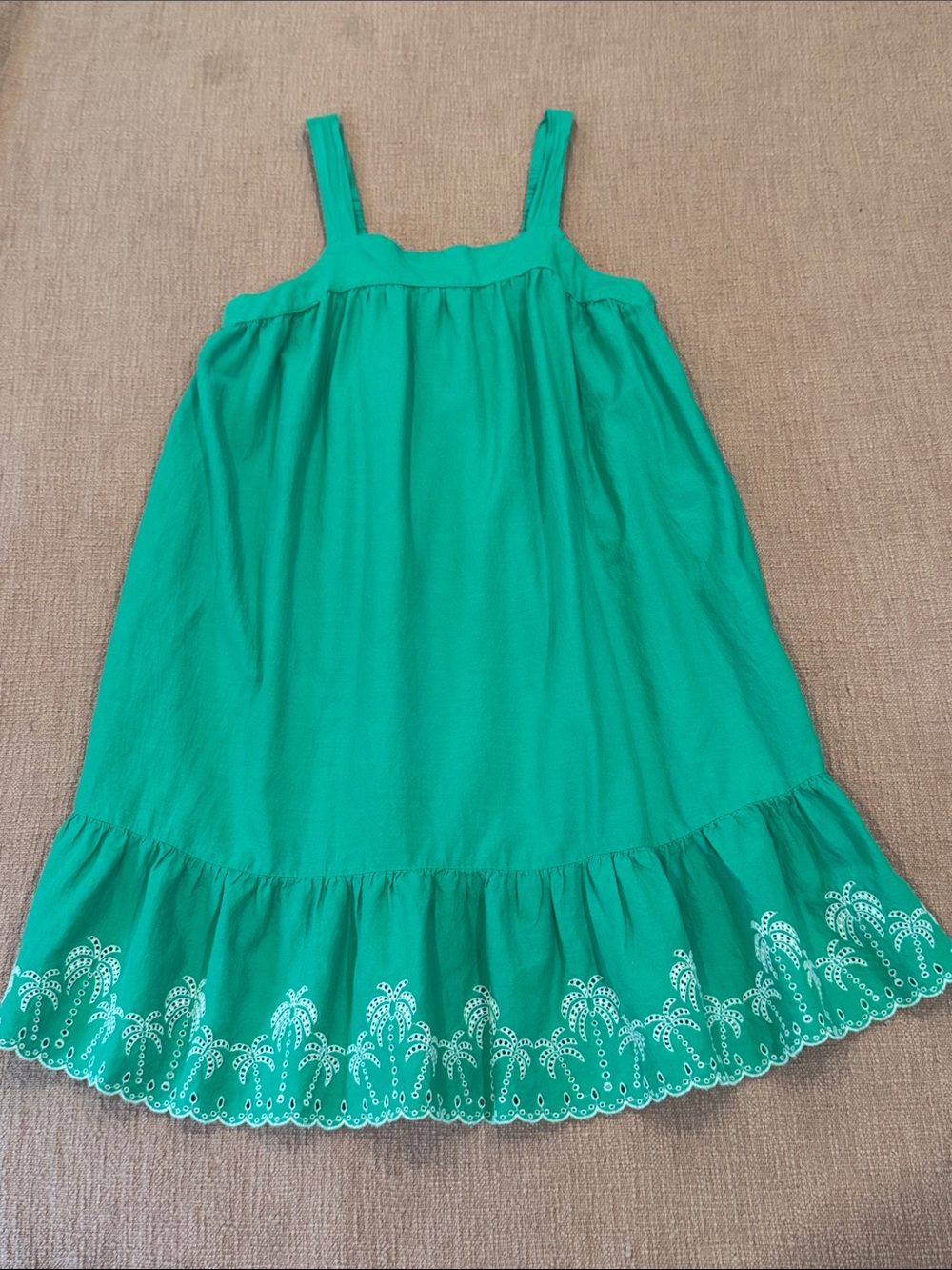 XXL wm’s 18 Green Embroidered Midi Sundress